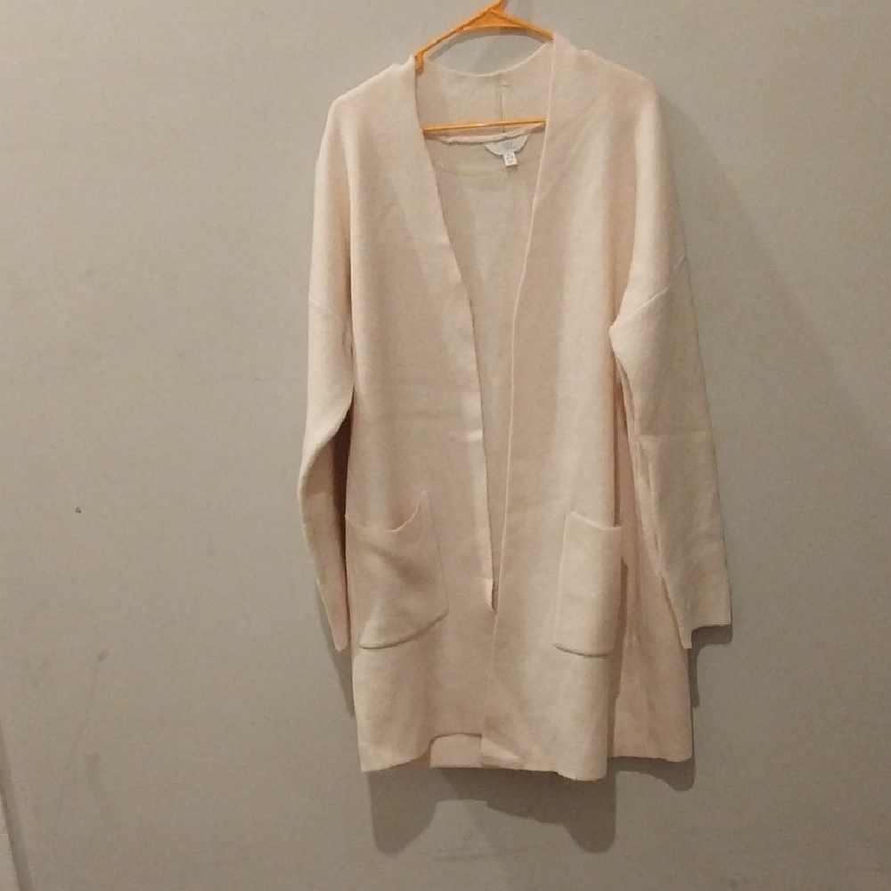 Women's Pink Sweater Cardigan